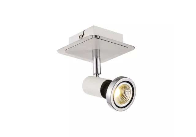 Plafondlamp 1L wit (incl. LED)