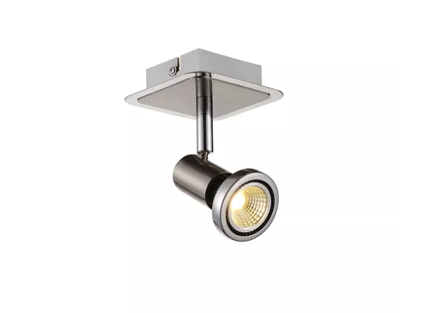Plafondlamp 1L satin (incl. LED)