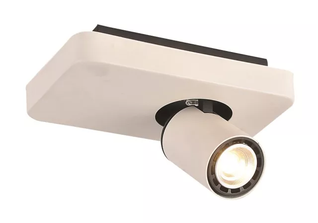 Plafondlamp 1L wit (incl. LED)