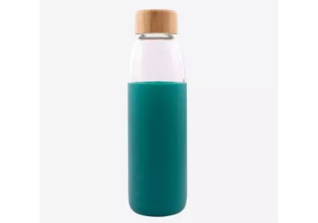 glazen fles petrolgroen 580ml PV-LIV-7106