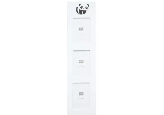 Fotokader panda wit (10x15)